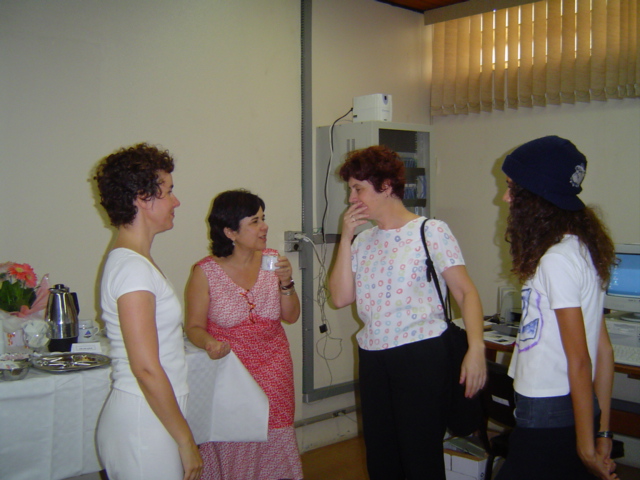 Márcia Strazzacappa, Ana Angélica Albano, Lygia Eluf e Giulia