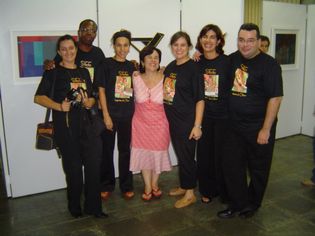 Equipe do SIEE: Zezé, Mike, Verediana, Nana, Roberta, Malú e Clecios
