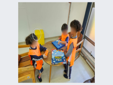 Crianças do Centro de Educação Infantil Zuleika Noaves