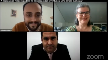 Imagem do vídeo "A compulsão modernizadora na educação das juventudes: uma crítica curricular"