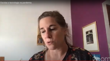 Imagem do vídeo "Escolas e tecnologia na pandemia"