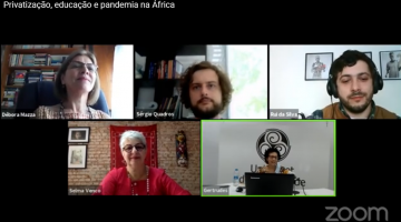 Imagem do vídeo "Privatização, educação e pandemia na África"