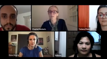 Imagem do vídeo "Estudantes universitários indígenas face à pandemia: desafios presentes e projetos futuros"