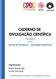 Capa do Caderno de Divulgação Científica Vol. 2