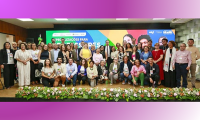 Foto do Lançamento das Especializações para professores da Educação Básica, em Brasília. (Imagem: arquivo pessoal)
