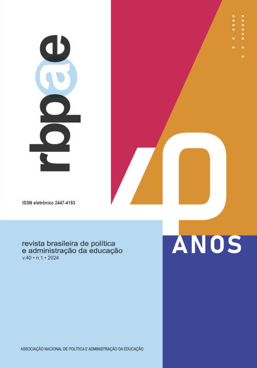 Capa da RBPAE