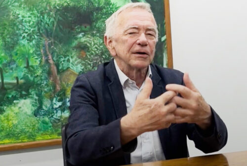 Foto do suíço Bernard Schneuwly