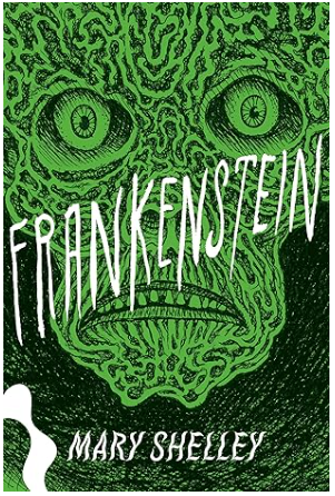 capa do livro Frankenstein, da autora Mary Shelley