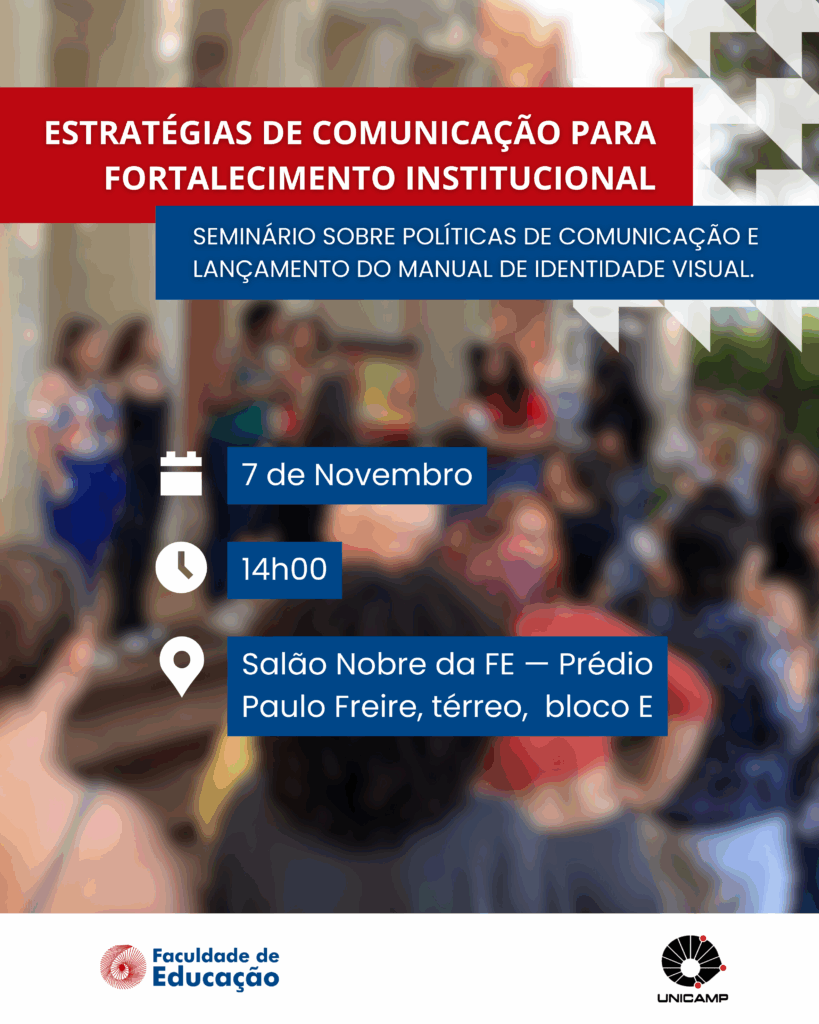 Banner de divulgação do evento.