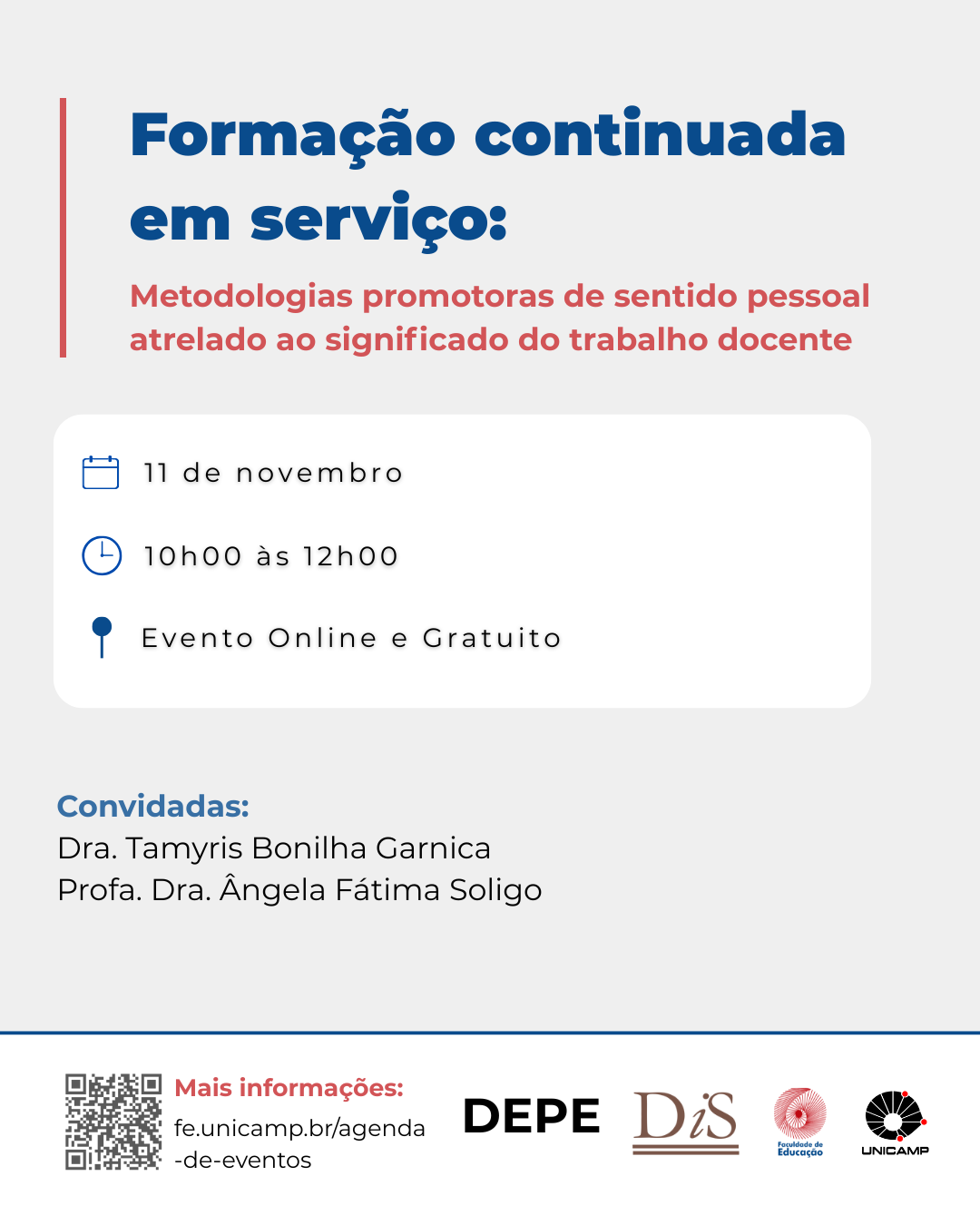 capa Formação continuada em serviço: Metodologias promotoras de sentido pessoal atrelado ao significado do trabalho docente