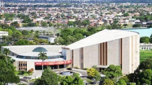 Imagem aérea do Campus Recife, da UFPE - DIVULGAÇÃO