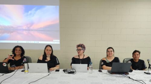 Painelistas no Salão Nobre da FE-Unicamp